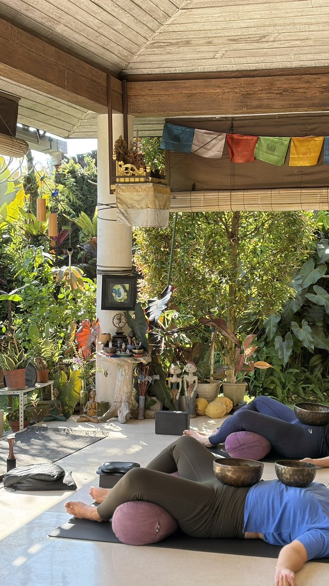 coraliabali's tweet photo. Your body has been speaking.
Perhaps it’s time to listen.

•Therapeutic Yoga 
• Breathwork 
• Tibetan Sound Bowl Massage

Private &amp; small group sessions in Ubud, Bali.

#ubud #yoga #soundbath https://t.co/qJ3ZVPwRXz