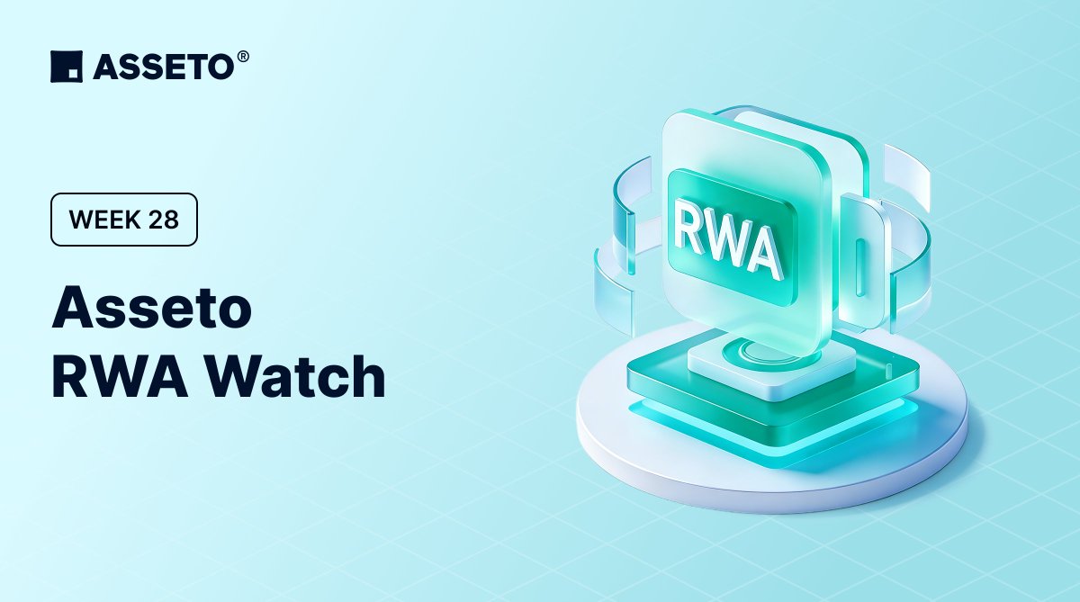 AssetoFinance's tweet photo. The most substantive shift in RWA this week was yield-bearing assets moving from static holdings toward programmable collateral. Several new launches let holders post tokenized Treasuries and tokenized stocks as margin for on-chain leveraged positions without giving up the underlying yield. The backdrop is the tokenized-equity momentum carried over from last month's SpaceX IPO, but the new variable is RWAs becoming the collateral base for on-chain derivatives. Asseto tracks this evolution from confirmation of rights toward usability.

Dive into the critical movements this week. 👇