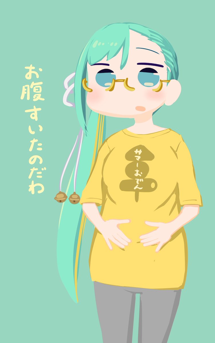 Comauchi's tweet photo. 👕

 #すずあーと 
アプラン深夜ワンドロ部のテーマより（１時間ではおわらなかった） https://t.co/rlMxokkpD8