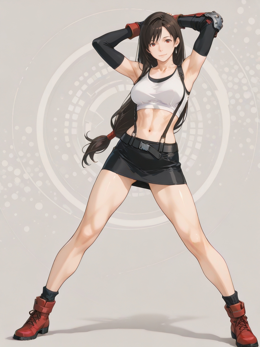FF7 SFW illustration ティファ・ロックハート
