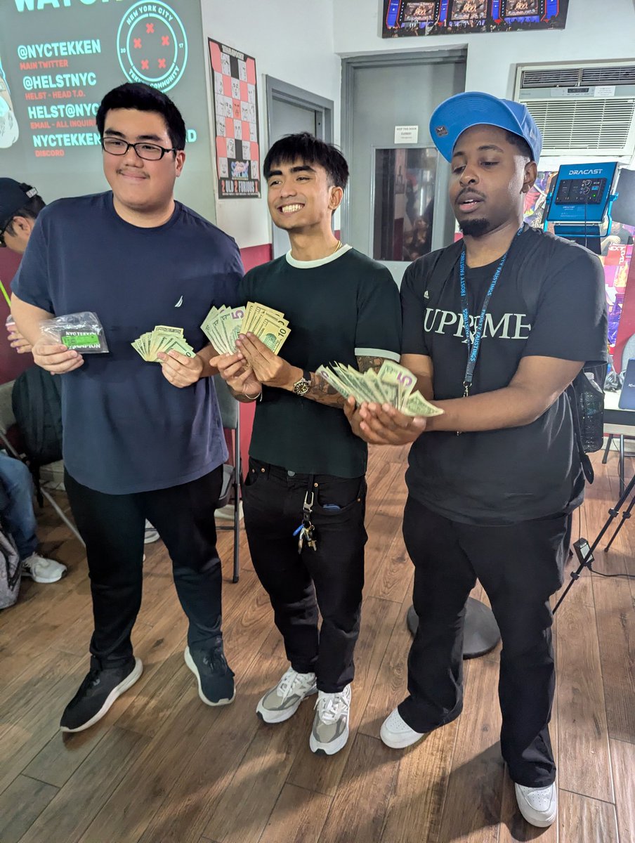 NycTekken's tweet photo. Top 3 for this months tournament! https://t.co/LkE1X1z3aJ
