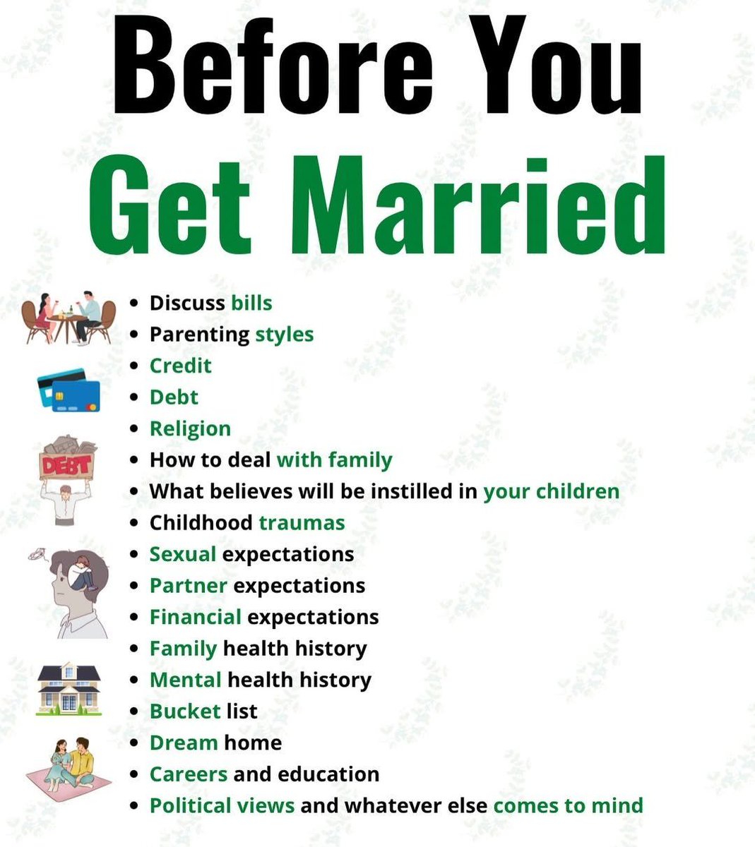 Mat8p04's tweet photo. Before you get married https://t.co/sHoscWUlHf
