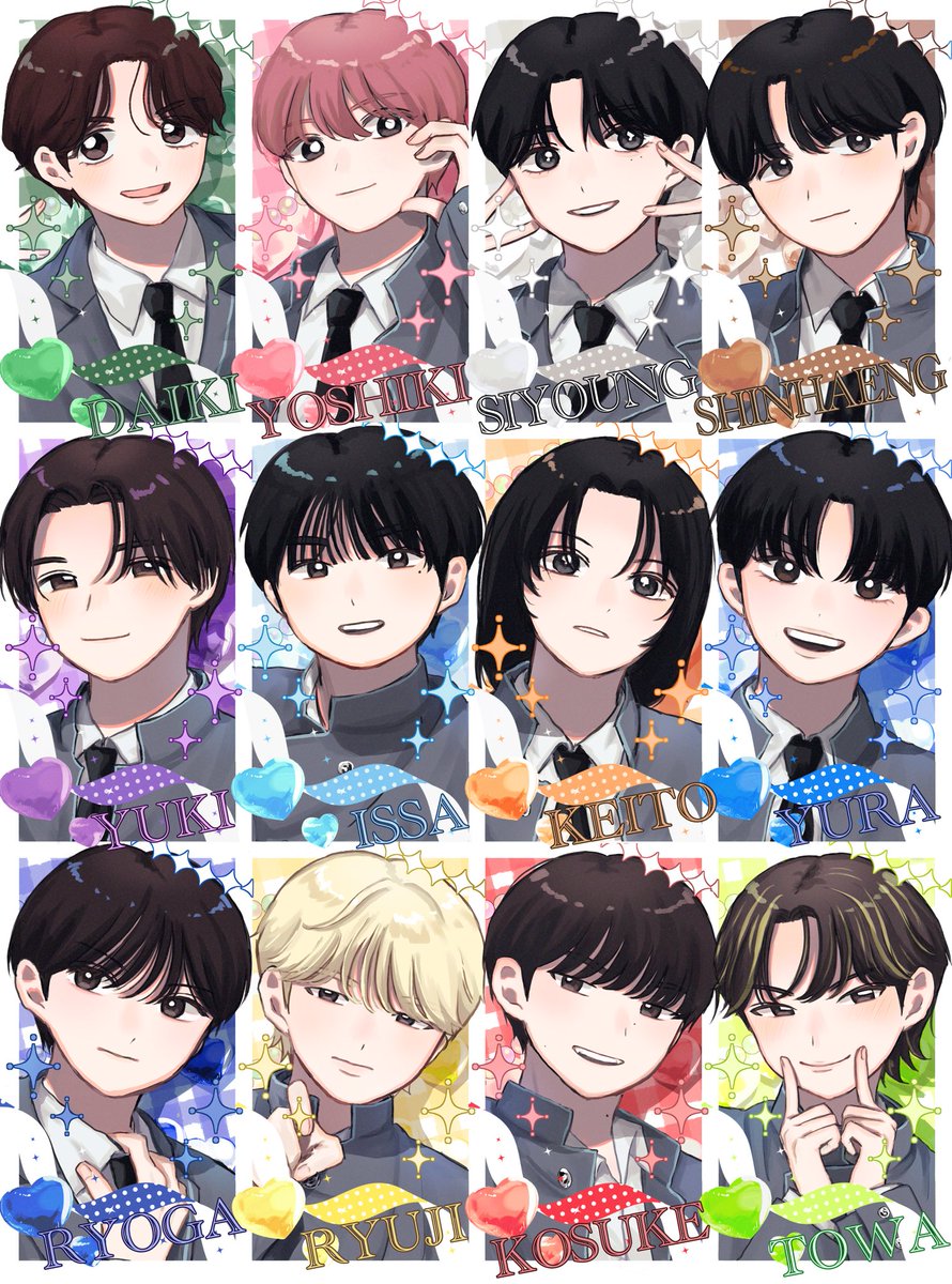 totemo_lovely's tweet photo. 改めてメンカラ決まったので再掲失礼します✨
また何か描きたい！

 #KO1KEYZ_FA https://t.co/f5nOVEyMY6