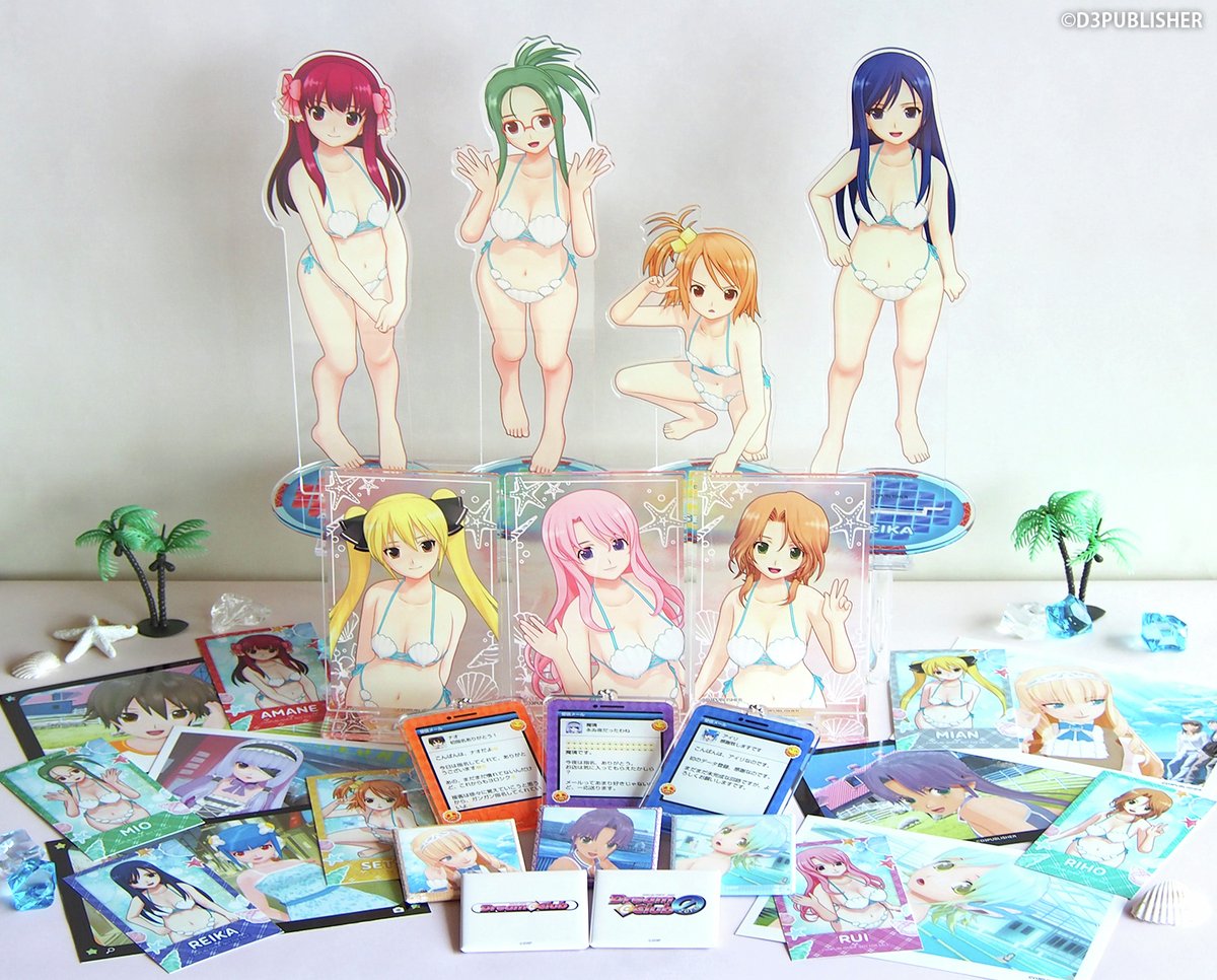 kotobukiya_kuji's tweet photo. 【本日で販売終了!】
#コトブキヤくじ 『ドリームクラブ』シリーズ ~Pure☆summer~
ヴィーナスコスチュームビジュアル使用の海モチーフアイテムや、
初指名メールやデート写真を使用したメモリアルアイテムが販売中♪🐚💌
▼ご購入はこちら #dreamclub
https://t.co/RnXTiV4yAA https://t.co/1vR8NCgCfj