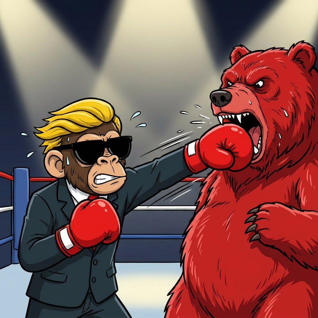 apesdothood's tweet photo. Apes stand strong against all adversity. https://t.co/SKK6iU7N3U
