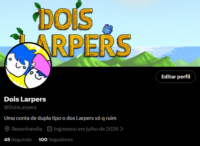 Dois Larpers tweet media