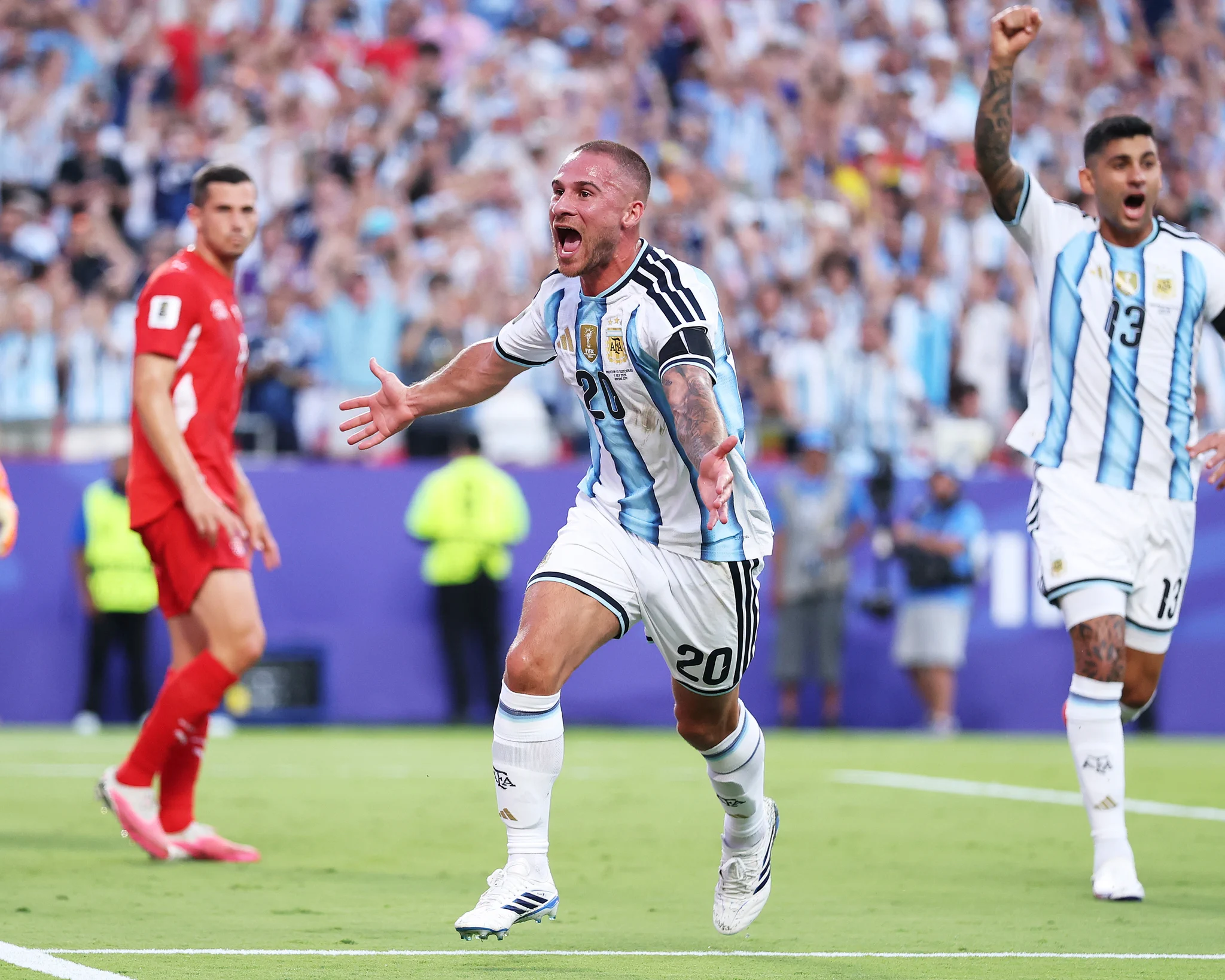 2026W杯　アルゼンチン対スイス マッチデーTシャツ 準々決勝　Mサイズ 2026W杯 アルゼンチン対スイス マッチデーTシャツ 準々決勝 Mサイズ 7