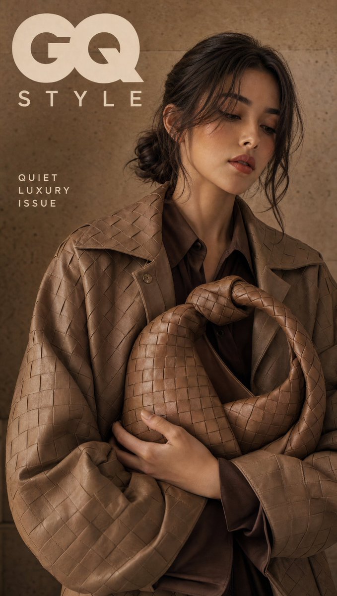 Luxury Brand Magazine Cover Portrait