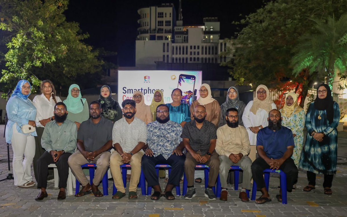 Bc_Maldives's tweet photo. The Smartphone Content Creation Training Programme, facilitated by Mohamed Jailam, CEO of Javaabu Academy, was successfully completed by 18 participants. The programme was organised in collaboration with @JavaabuAcademy, @MaleCitymv, and the Women’s Development Committee. https://t.co/5tZttB7leK