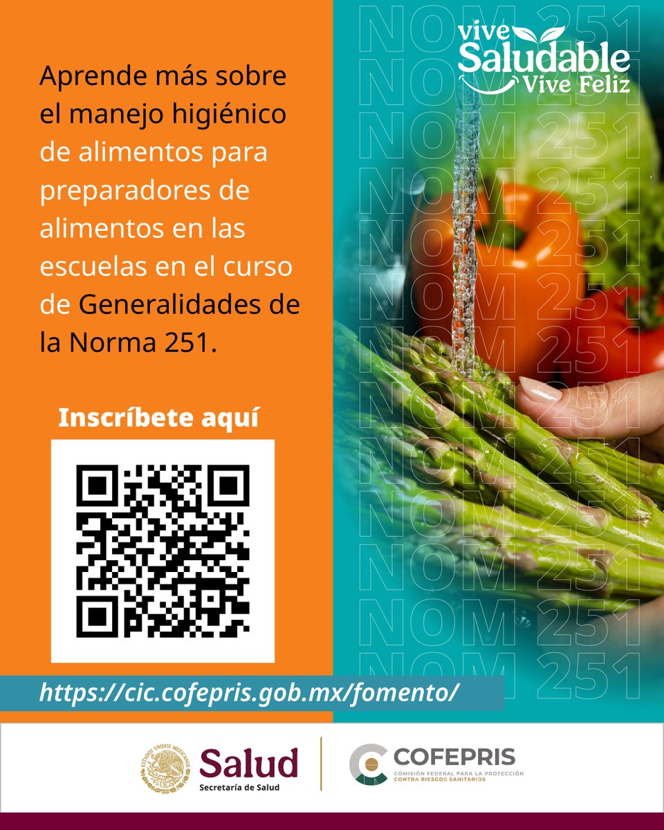 AGSANITARIA's tweet photo. “La fruta no sirve como alimento, a lo mucho es antojo”. #MITO🍎
🧑🍳La fruta con legumbres, cereales integrales y verduras, forma parte de un plato #nutritivo y enriquecedor para el #desarrollo de niñas y niños, especialmente si se preparó con #inocuidad.✨
#EscuelasSaludables https://t.co/n8OpoQGBxd