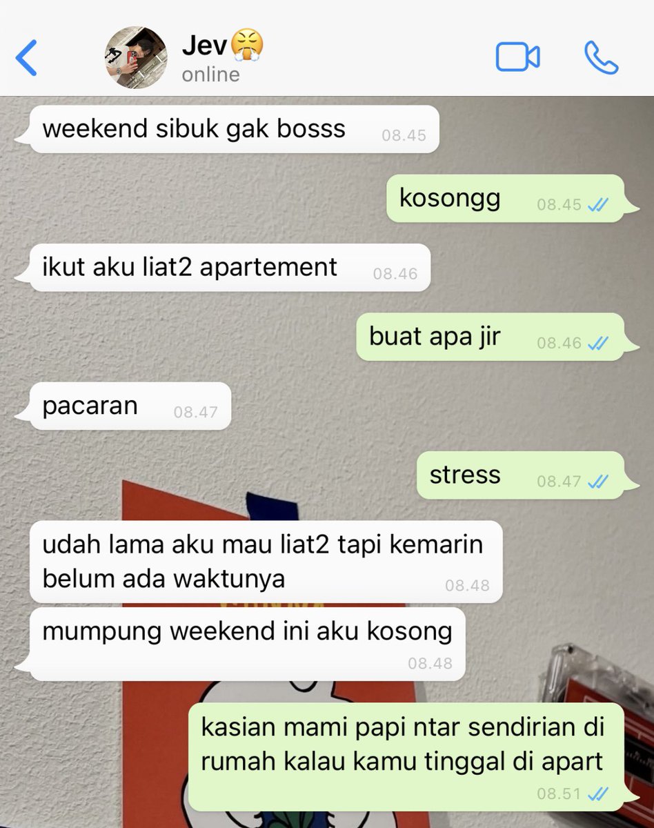 bbuniessa's tweet photo. isi chatan jevano kalista pas udah 2 tahun pacaran

#bluesy few tweets au https://t.co/95Ox6iQRIh