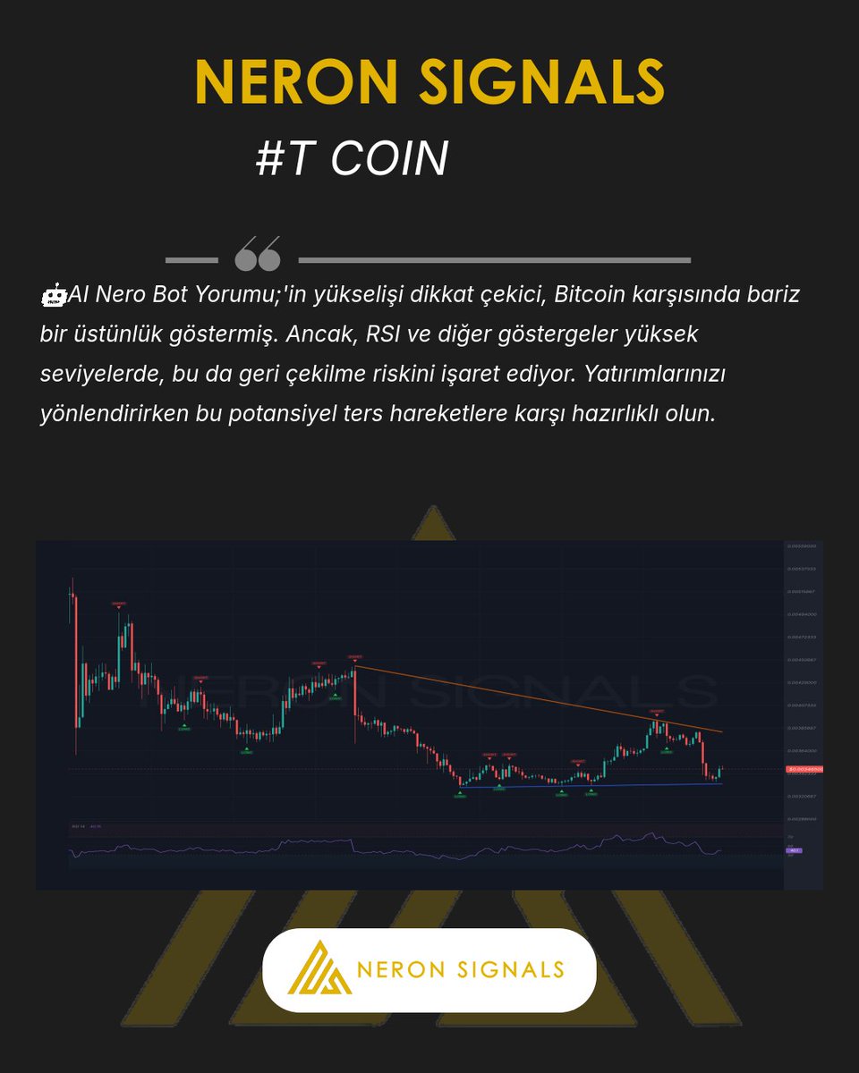 NeronSignals's tweet photo. #T Grafigi ve AI Nero Bot yorumu.

Tum hizmetlerimiz: https://t.co/zD9hPYXZ3b

#T #TCHART #CHART #NeronSignals #crypto #Binance #AICrypto #kripto #analiz https://t.co/b9UUoBcUSI