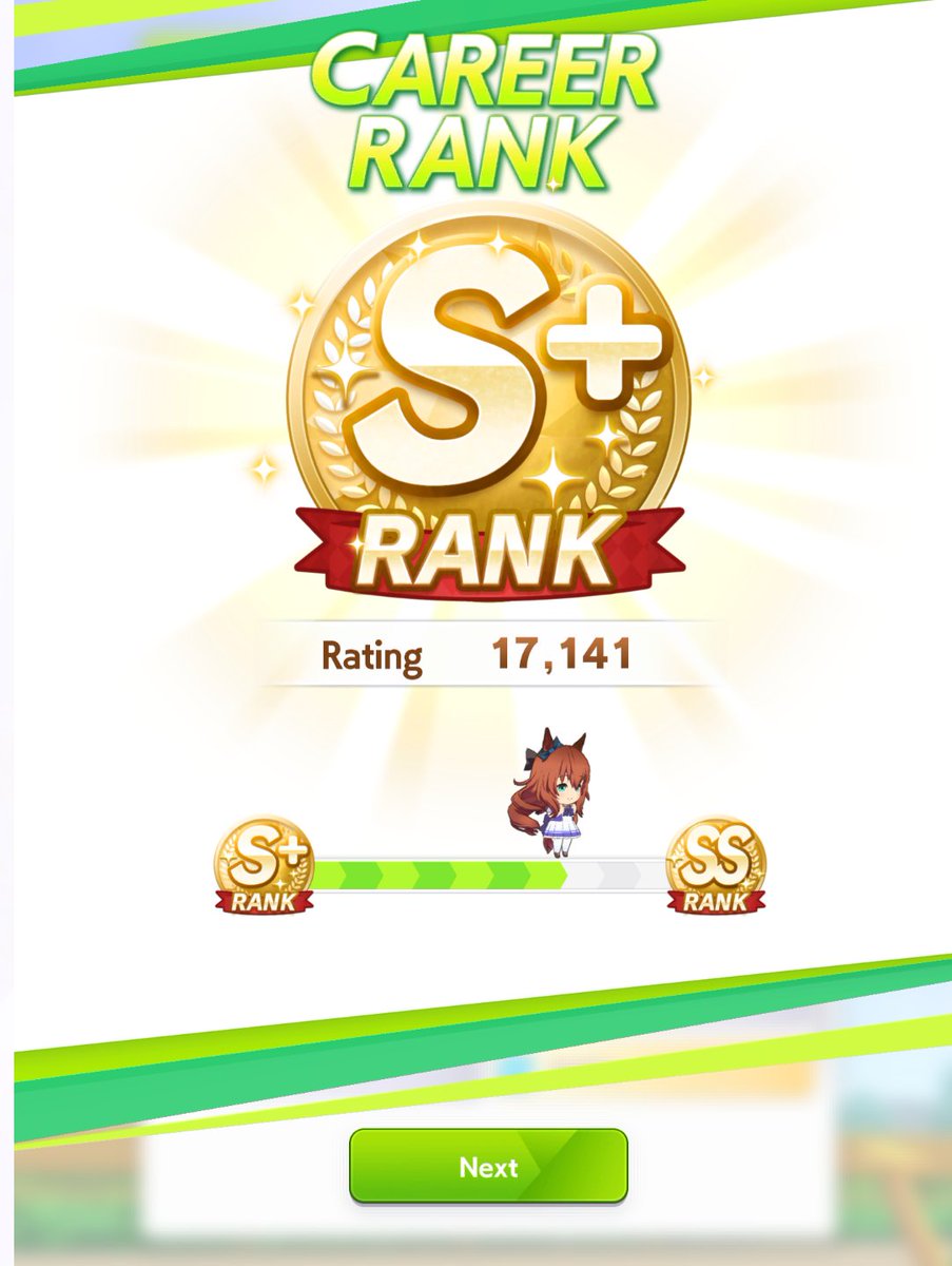 MintyGoober's tweet photo. First S rank is an S+ because i built the maruzensky of smarts and speed https://t.co/Z486b5haLc