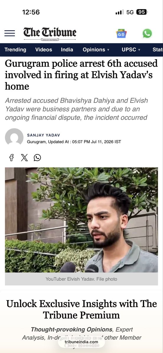 agc25793's tweet photo. We genuinely advice Elvish to change his circle of friends,but Elvish is still blinded by unquestioning trust. Whether Dahiya is merely an accused or the actual culprit is yet to be determined, logonku pehchanna sikhle bhidu👇
#ElvishYadav #ElvishArmy https://t.co/Py4ZfeTsRJ