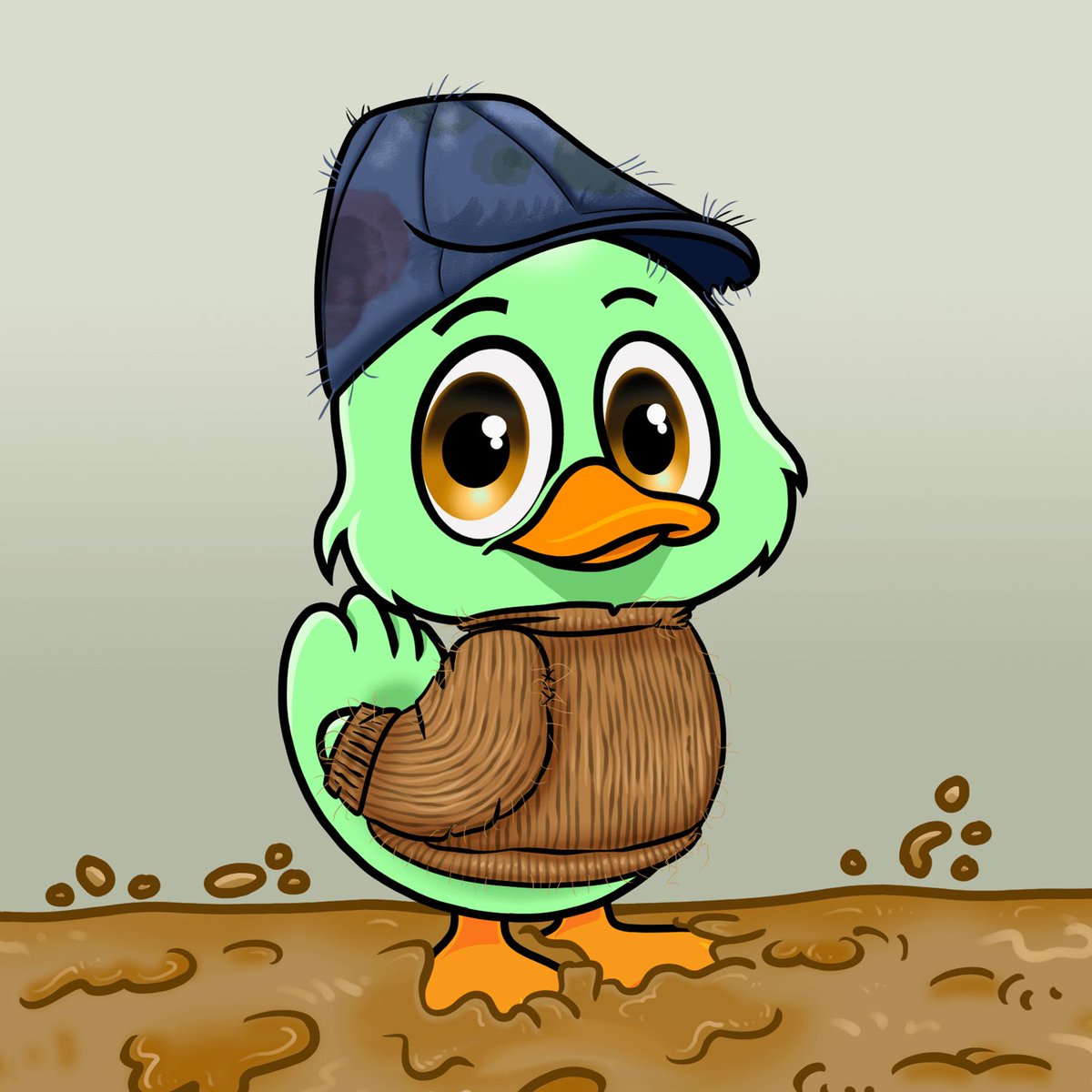 OrpaZeth's tweet photo. Meet Mudd 🦆
Legend says he wandered the marsh alone for so long that the mud became part of him
When @yuckyducks found him, they welcomed him without asking questions.
Now Mudd watches over the pond, making sure no duck ever feels lost again
Your turn to #YuckTag, @YesImPudgy https://t.co/NbVRZx3BAj