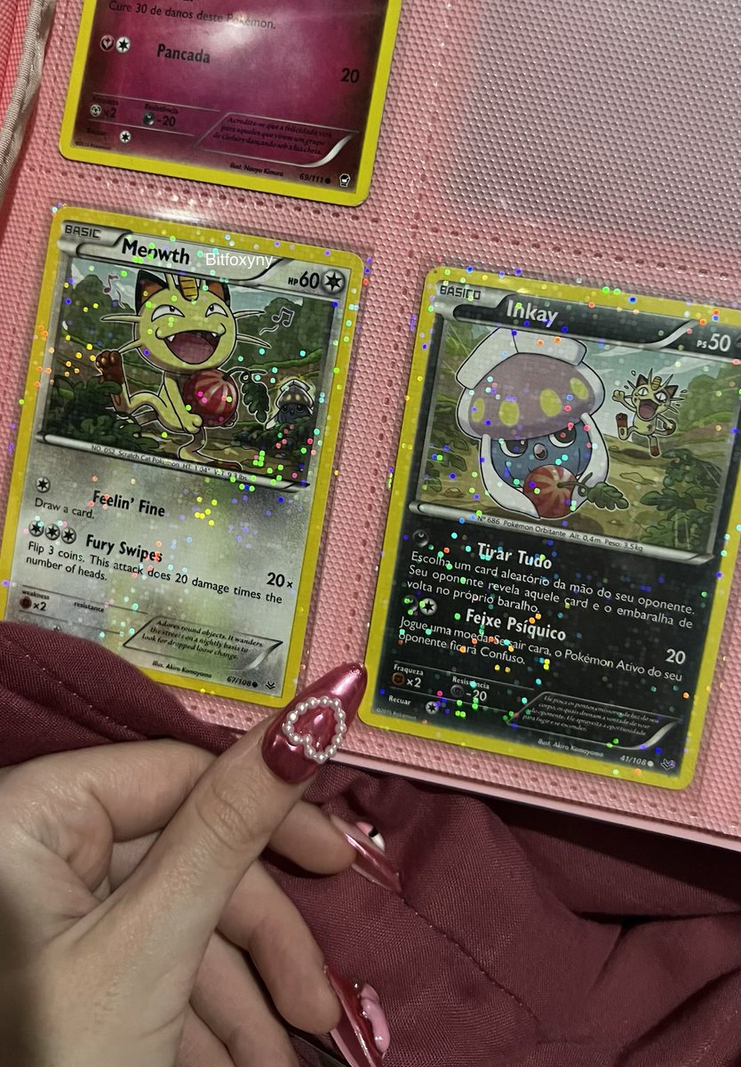 bitfoxyny's tweet photo. Eu acho tão fofo essa sequencia, a carinha do Meowth e o Inkay mto pilantra kkkkkj🤏🏻 https://t.co/yS2AhcQfRo