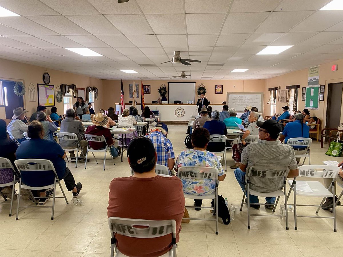 NezForAZ's tweet photo. Honored to have earned the official endorsements representing every Navajo Nation Chapter in AZ.

After the Western Agency Council’s endorsement last month, today we proudly received the support of the Fort Defiance and Central Agency Councils. The momentum across #AZ02 is real. https://t.co/ukIZ5kPuy6