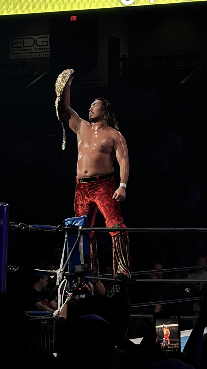 hiokent's tweet photo. 大満足
#g1climax36 https://t.co/8YP9oROPmz