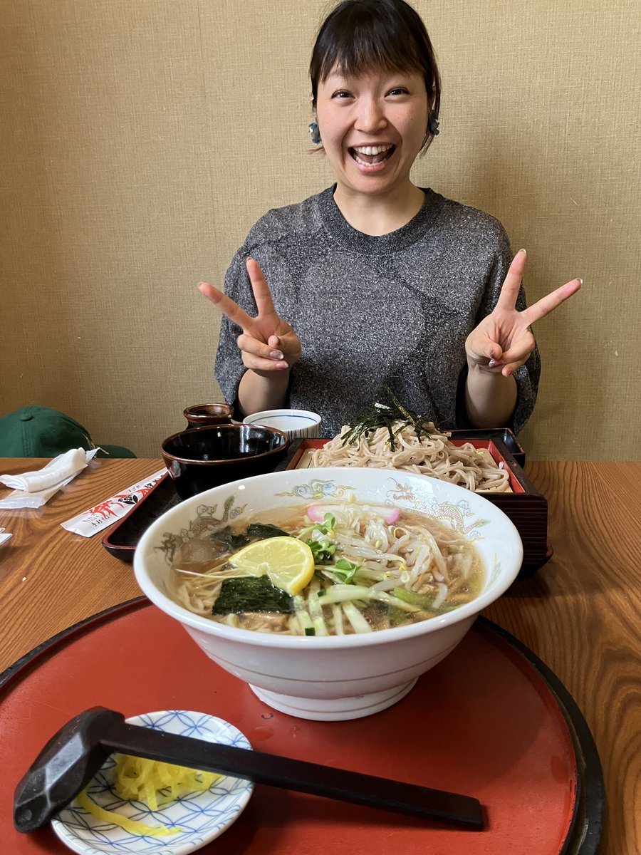kokoona's tweet photo. 山形グルメツアーに来てます！

今日は4店舗回る予定！

一軒目で腹いっぱい🈵

#人生初の冷たいラーメン
#天童最古の蕎麦屋
#伊藤屋 https://t.co/GRgL2MgTbh