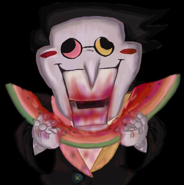 RATKINGRULEZ's tweet photo. DELICIS!!1 ! 

#Spamslop #Deltarune #Fanart https://t.co/9OYXKu3iew