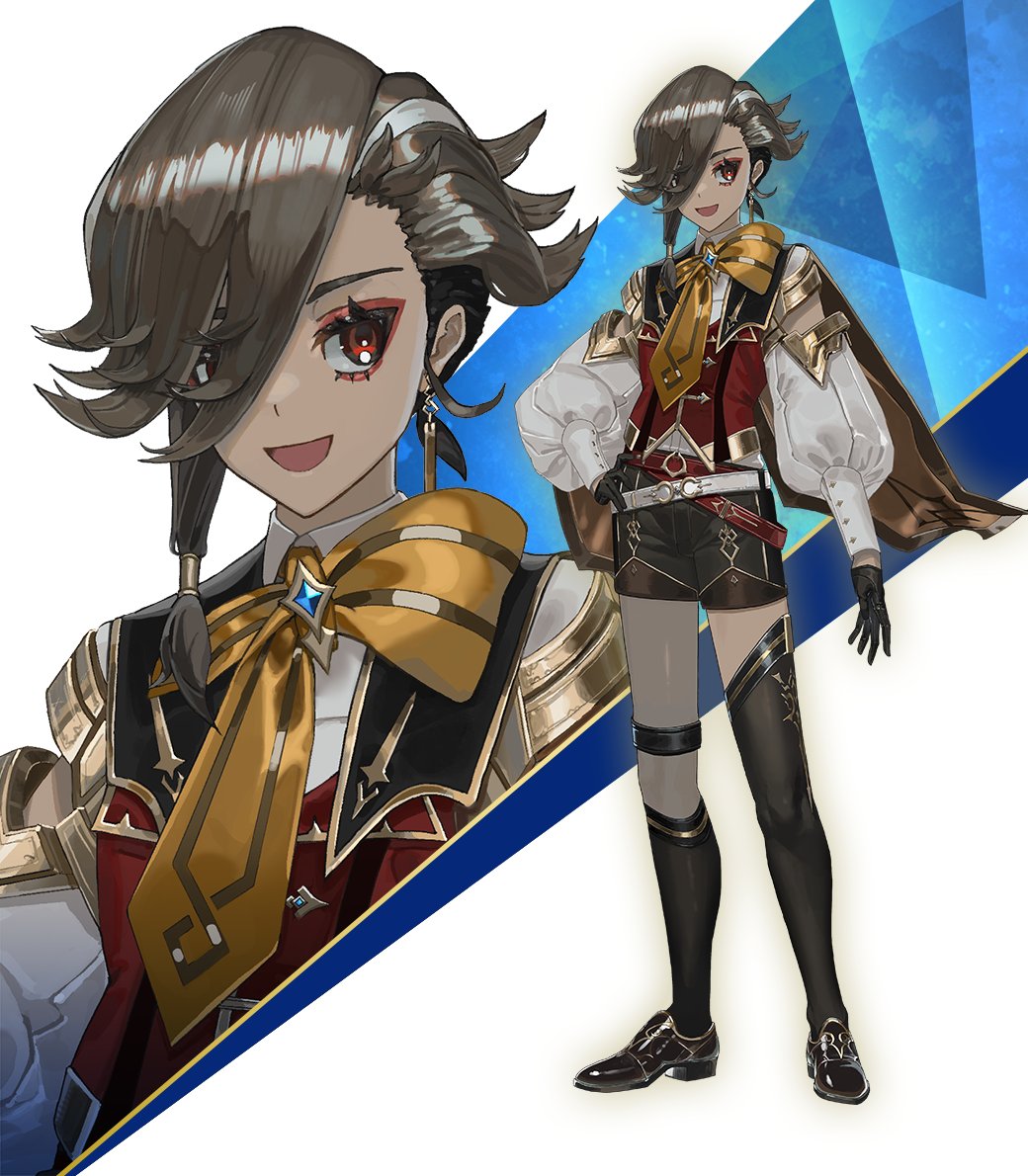 fgoproject's tweet photo. 【カルデア広報局より】
期間限定「春の終わりに君を待つ アスカラポスピックアップ召喚」でピックアップ中の「★5(SSR)アスカラポス」の霊基再臨第1段階のイラストをご紹介！
本召喚は7月22日(水)12:59まで開催！

詳しくは→https://t.co/9kRsRwOy6u

#FGO #春の終わりに君を待つ https://t.co/ailIm0wHyJ