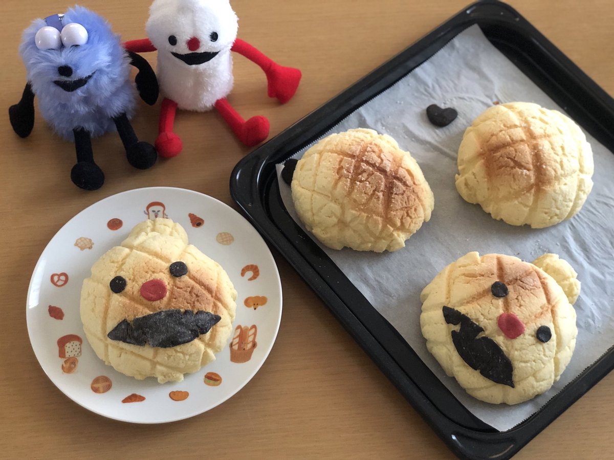 ノンノンのメロンパン😳✨️可愛すぎて食べられない🥹✨️