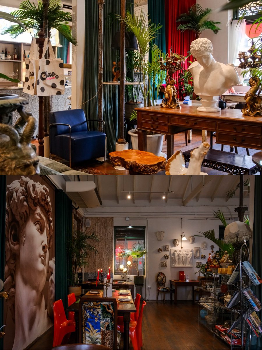 CAFETELLER's tweet photo. ใครกำลังหาร้านมาดินเนอร์ที่ทรงวาดอยากแนะนำร้านนี้เลย จะเปิดตั้งแต่ 5 โมงเป็นต้นไป ในร้านสวยมาก ๆ มีจุดเทียนสีแดงทุกโต๊ะ โรแมนติกสุด ๆ พาใครมารับรองมีแต่ความประทับใจ https://t.co/tkNN8z6E1q