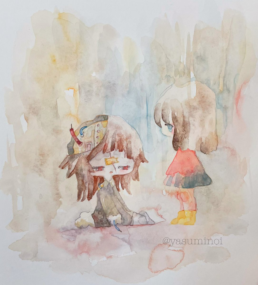 9.古びた #WorldWatercolorMonth2026 #イラスト #水彩