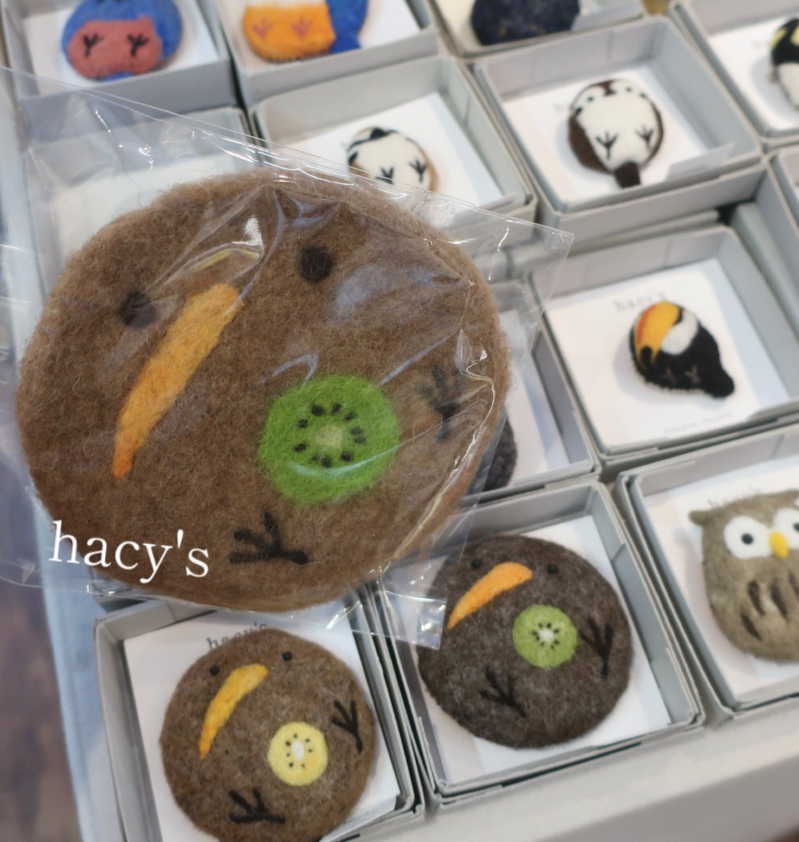 canow_news's tweet photo. あと…昨日リクエスト頂いたところで
ニアミスしてしまいましたけれど。良いタイミングでhacy'sさんのキウイシリーズ届きました〜🥝 https://t.co/lBp6aPKmRB