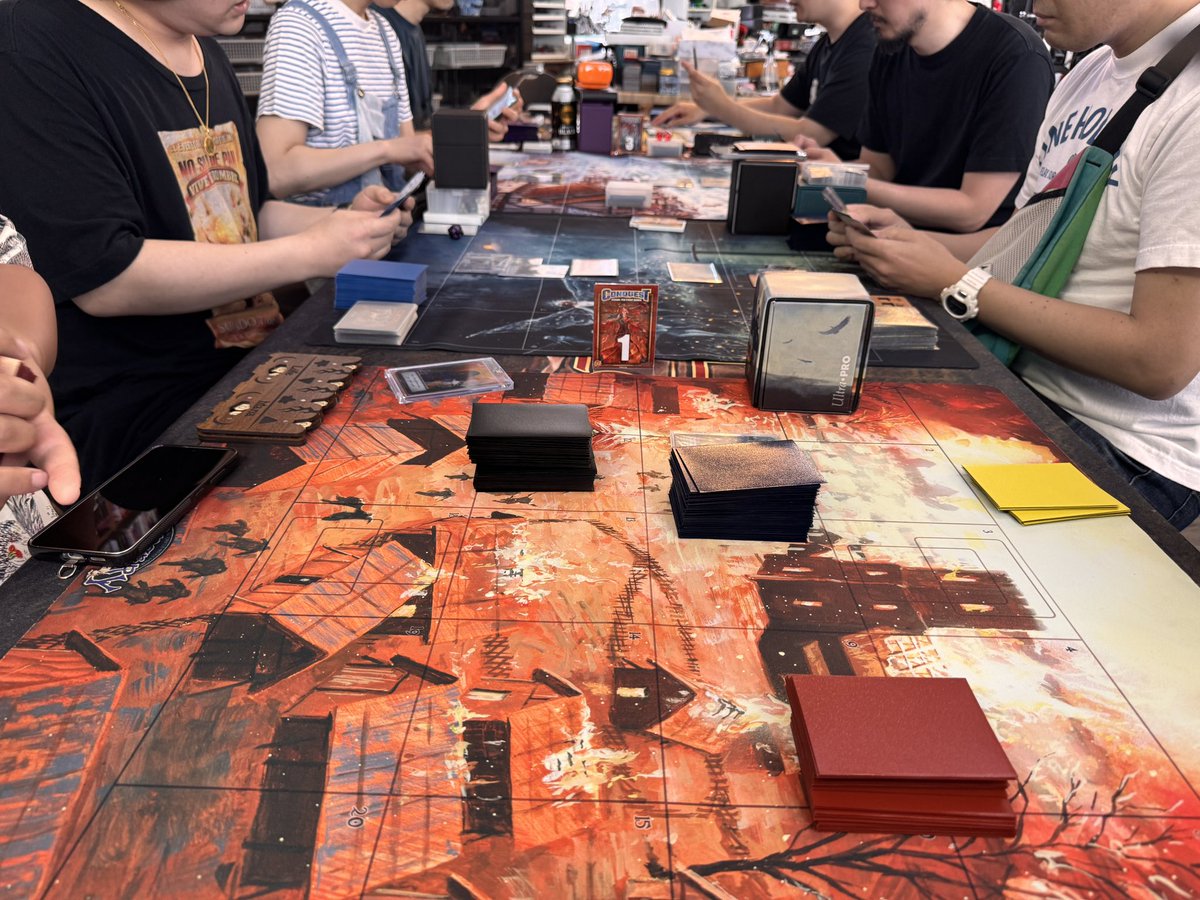 thehouseguild's tweet photo. トレード会なども交えつつ、コーナーストーンイベントが進行中！ https://t.co/4HQ8sw7bsC