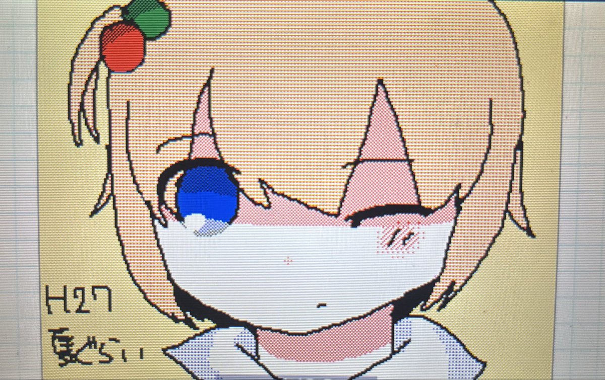 Kojima_yomio's tweet photo. 成長感じたいがために2015年から定期的にうごめもで同じオリキャラの女の子描き続けてて、並べたら流石に絵うまくなってた https://t.co/vzT53NoOeE
