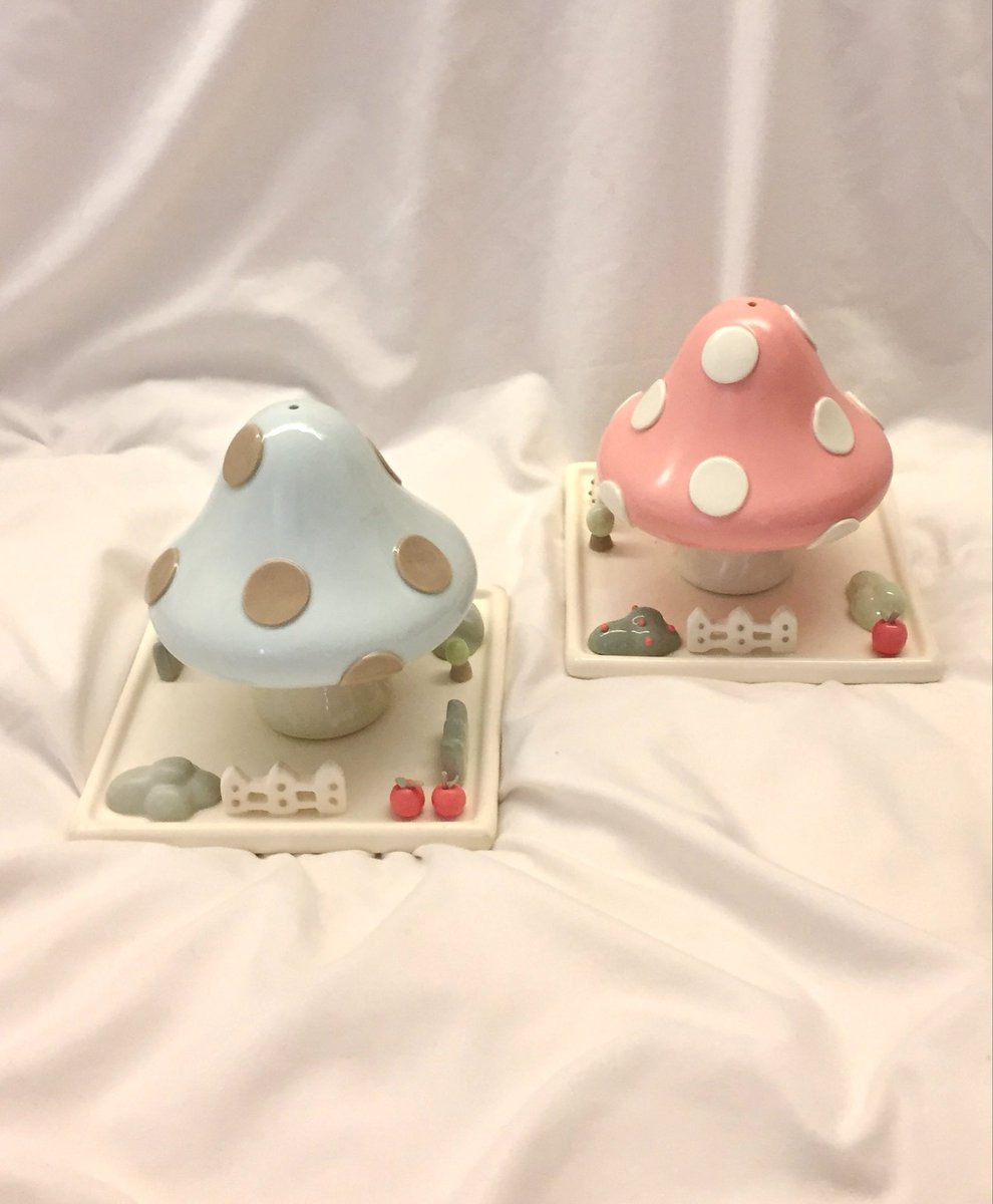 qhtals's tweet photo. 귀여운 도자기 버섯홀더들 🍄🫏 https://t.co/RrxQvSXGOl