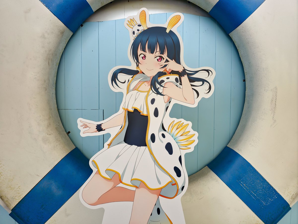 うみねCafeの善子ちゃんバースデーセット✨😈 #津島善子生誕祭2026