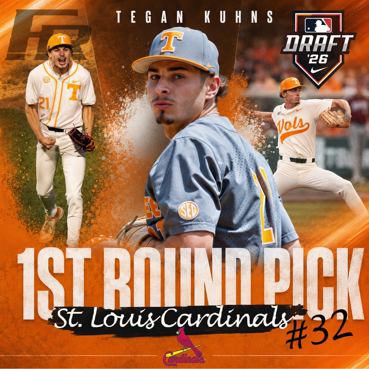 FullRepsTC's tweet photo. Rocky Top ➡️ @Cardinals 🏄‍♂️🌊

St. Louis, y’all got a DAWG

@KuhnsTegan 
#fullrepsfamily🌊 https://t.co/ockXUqCOC2