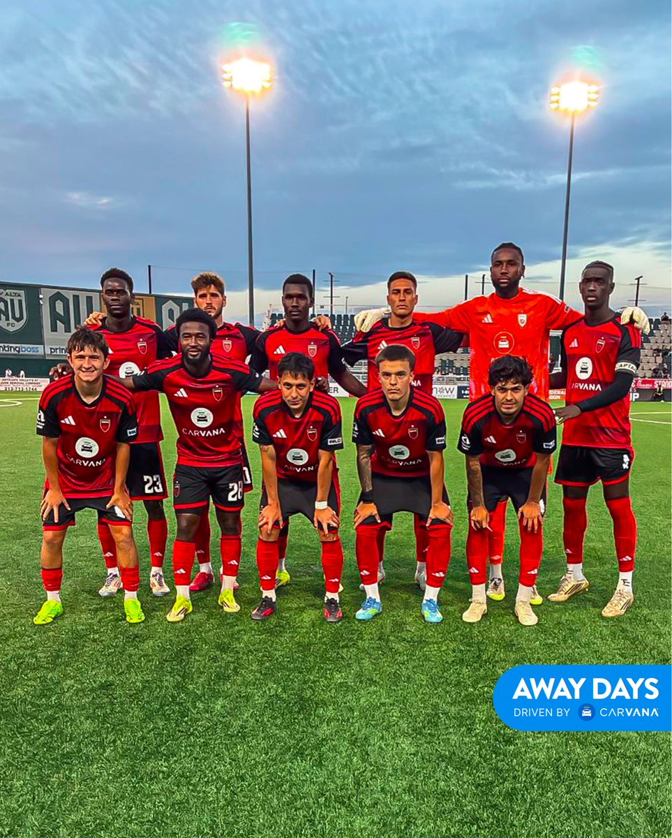 PHXRisingFC's tweet photo. Let’s get it 🔥
#RisingAsOne | #AwayDays Driven by @Carvana https://t.co/r3zMtxcT3J