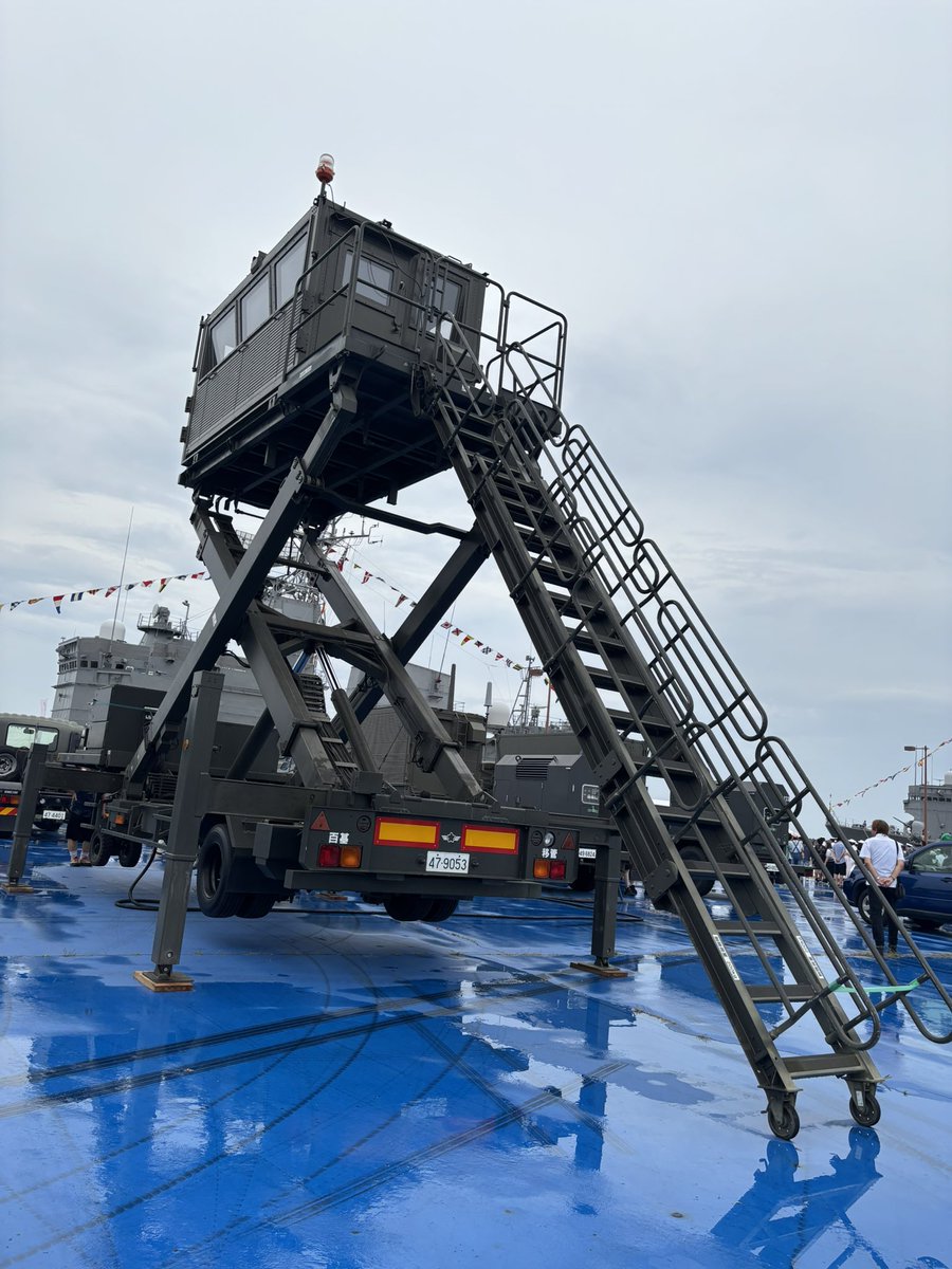 nuko_nuko's tweet photo. 大洗港海の月間イベントきた！

管制塔みて、くろべ　と　てんりゅう　乗せてもらったー！！ https://t.co/HU2k40jTNS