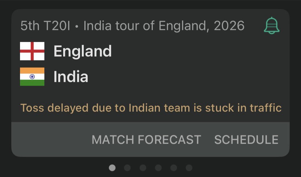 Prince42112's tweet photo. Wtf..  Is this Even a reason to delay..🤣🤣🤣

#INDVSENG https://t.co/qqcKzf5YAn