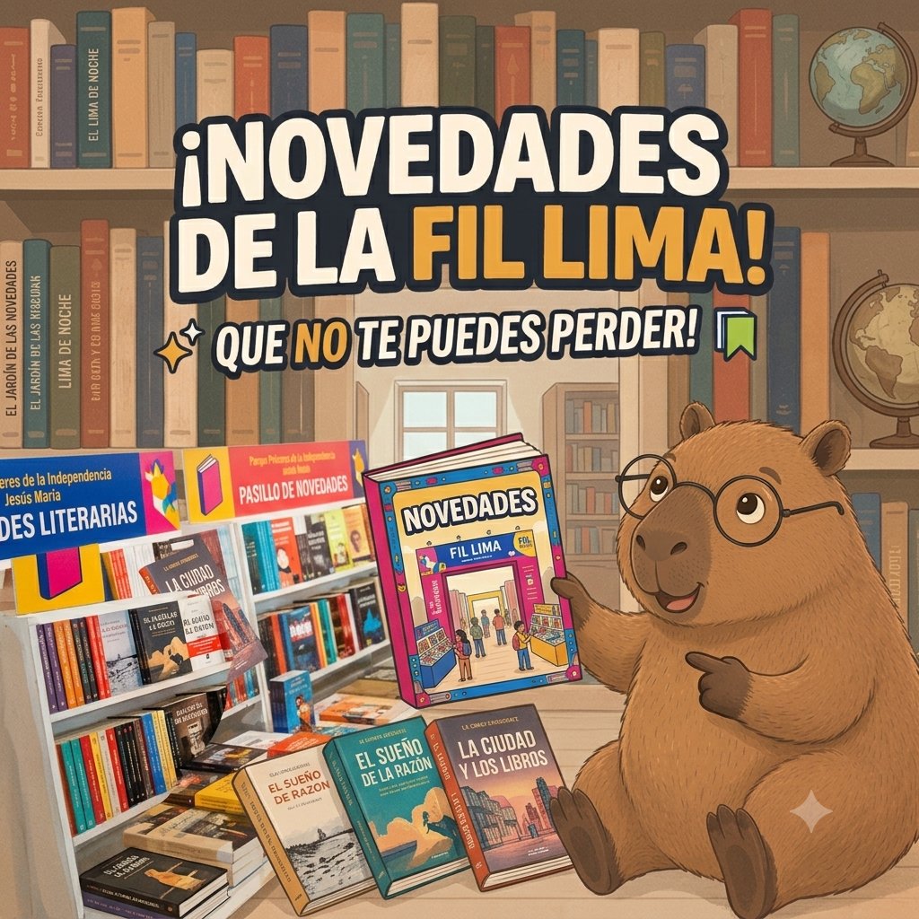 unronsocolector's tweet photo. ✨📚¡NOVEDADES DE LA FIL LIMA QUE NO TE PUEDES PERDER!📚✨
🧵 Hilo de literatura peruana a no perder de vista en la @FILLima2026! https://t.co/2HwjHOfL6K