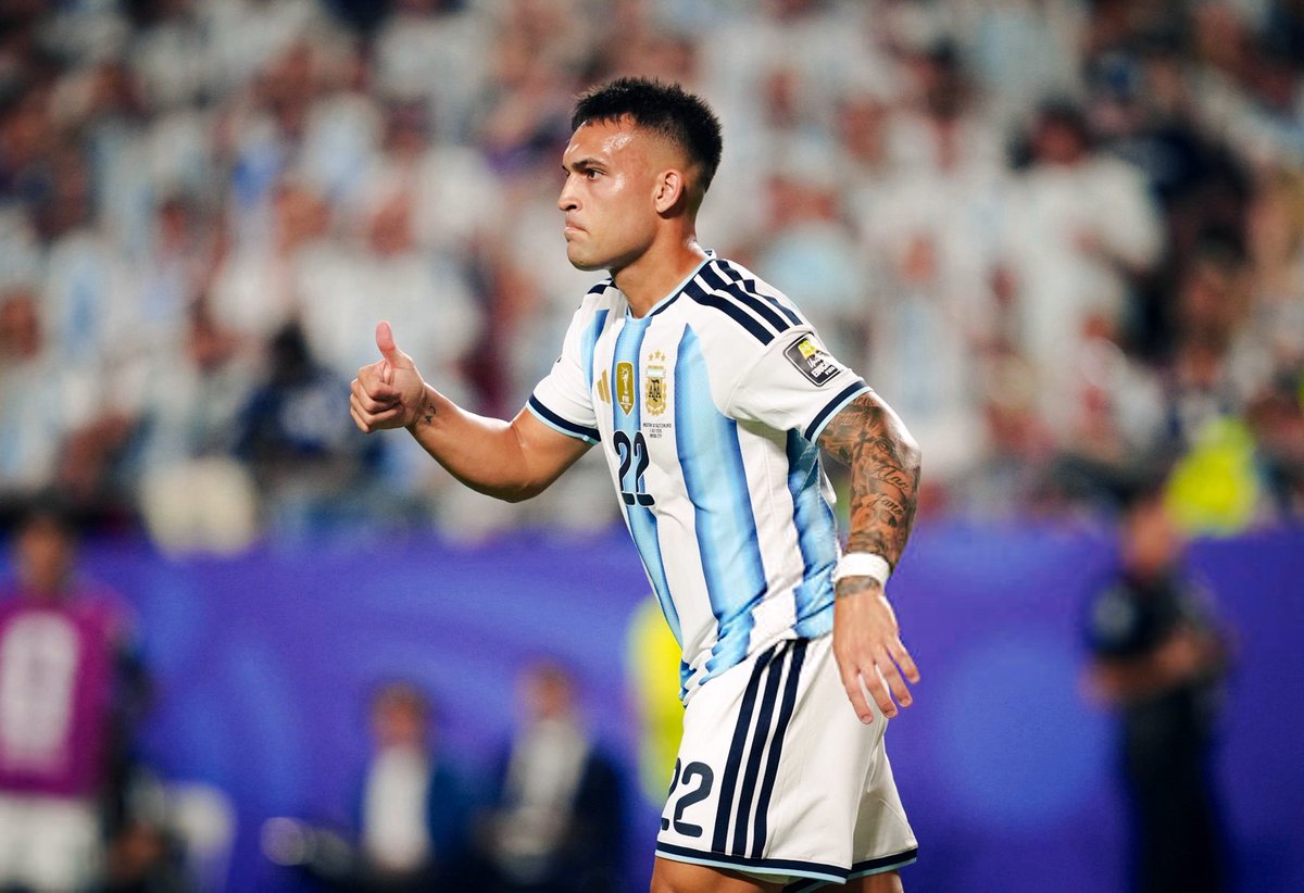 HihQualit's tweet photo. Lautaro Martinez

#FIFAWorldCup | #ARGSUI https://t.co/dMjOnJrq6e