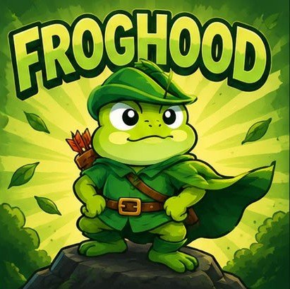 FrogonHood's tweet photo. $FHOOD is coming👀🐸 https://t.co/8OKKoNZfnZ