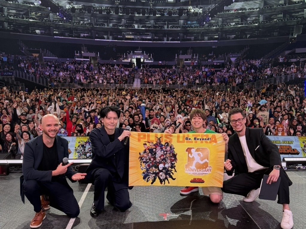 ◤ #ヒロアカ in #AX2026 ◢ #山下大輝 さん #内山昂輝 さんが
