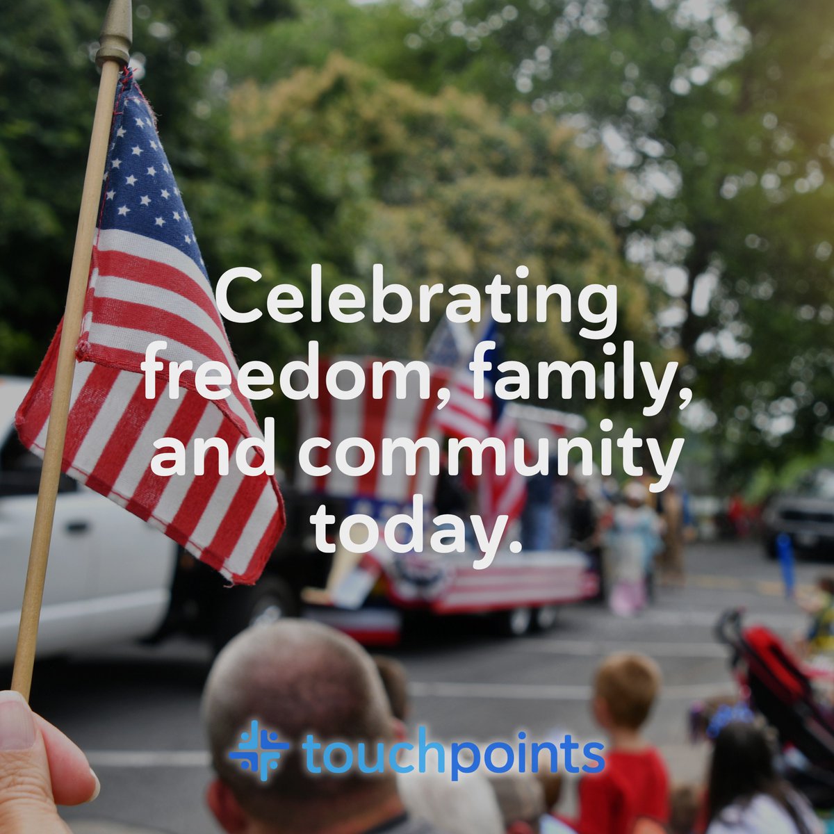 yourtouchpoints's tweet photo. Happy 4th of July from Touchpoints! 🇺🇸🎆
From backyard barbecues and fireworks to long-awaited family gatherings, today is all about celebrating the freedoms and connections that bring us together. #FourthOfJuly #IndependenceDay #FamilyFirst #CompanyCulture #Touchpoints https://t.co/sAq2eXcQp4