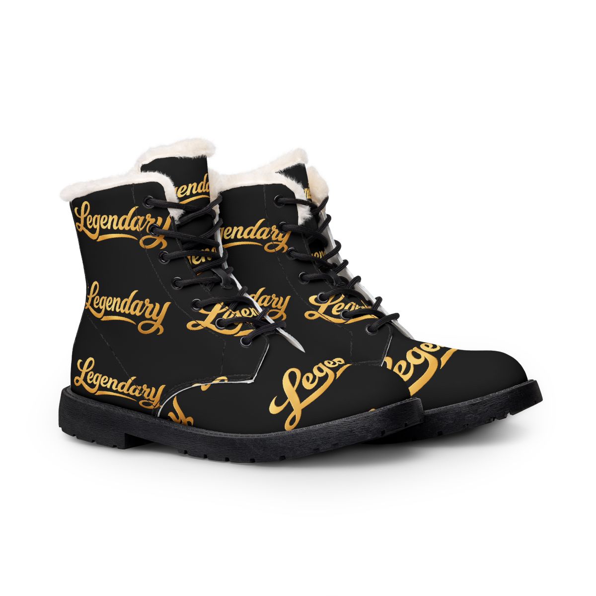 CtrlAltDel_user's tweet photo. Legendary Women's Fur-Lined Leather Boots — Insulated Winter Lace-Up
@PPAW_STORE
$59.99
Boots sole colors: Black sole
Quantity
30 days return 

About the product
These lined boots bring warmth and confident style to cold days. Wrapped in plush fleece, they cradle your feet in soft insulation while the durable microfiber exterior resists wear and keeps printed graphics vivid. The rugged PVC outsole grips slick sidewalks and sheds light moisture so you can move from street to doorstep without worry. The high-top silhouette and lace-up front add structure and an adventurous edge — wear them to stroll city blocks, run winter errands, or layer under a long coat for a bold, cozy look.

Product features
- Plush fleece interior for lasting warmth and comfort
- Durable microfiber exterior that holds vibrant high-res prints
- Sturdy PVC outsole offering traction and water resistance
- Lace-up high-top design for secure fit and added ankle support
- Made with eco-friendly, vegan-friendly leather fabric https://t.co/wXho1zSZOb