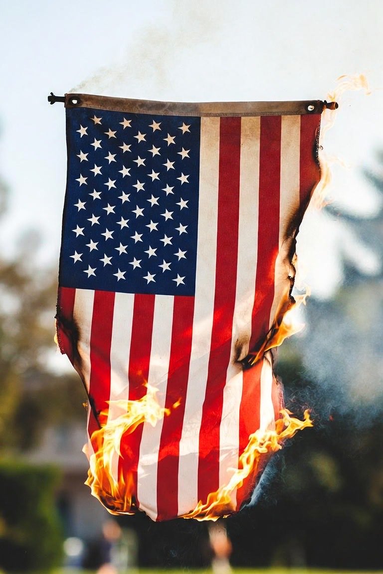 J0shy2's tweet photo. Hey @realDonaldTrump FUCK America great again! Hahaha #4thJuly #Americas250th -#independenceday #MAGANAZIS #FuckIce https://t.co/5qseyd67lV