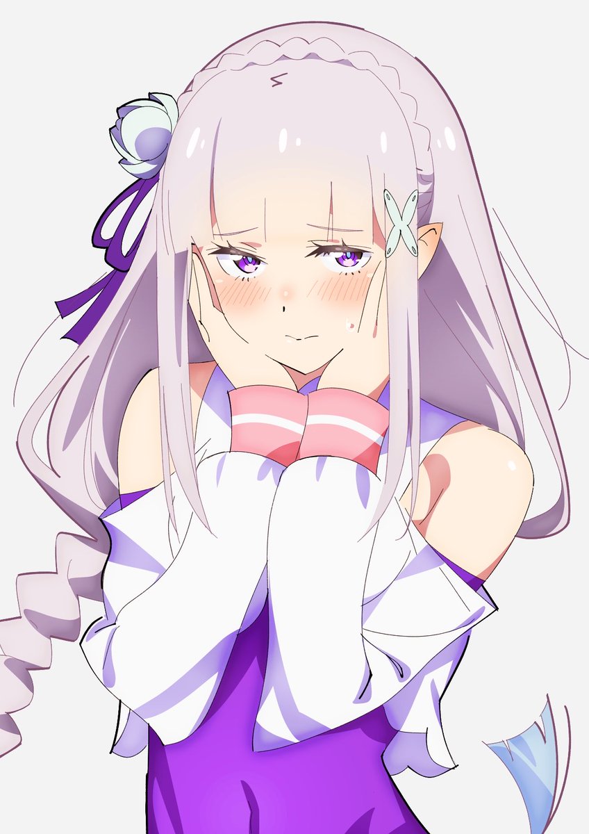 sakura_1110ssmm's tweet photo. 照れて耳まで赤くなるエミリアたん好き https://t.co/6WqUSe9xWN