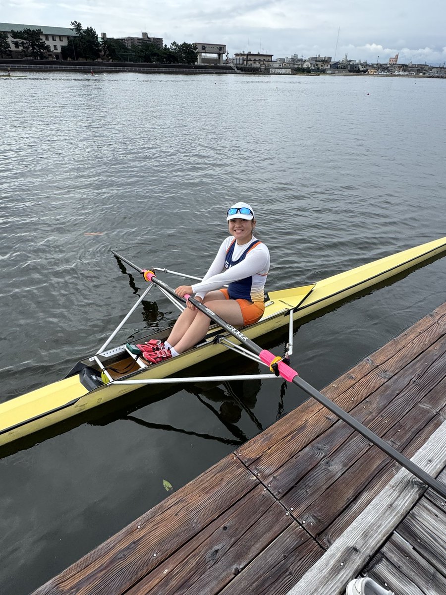 rowing_gm's tweet photo. W1X岡部、出艇しました！
準決勝に臨みます！！応援よろしくお願いします☺️💖🌸 https://t.co/nXuJV3dR1K