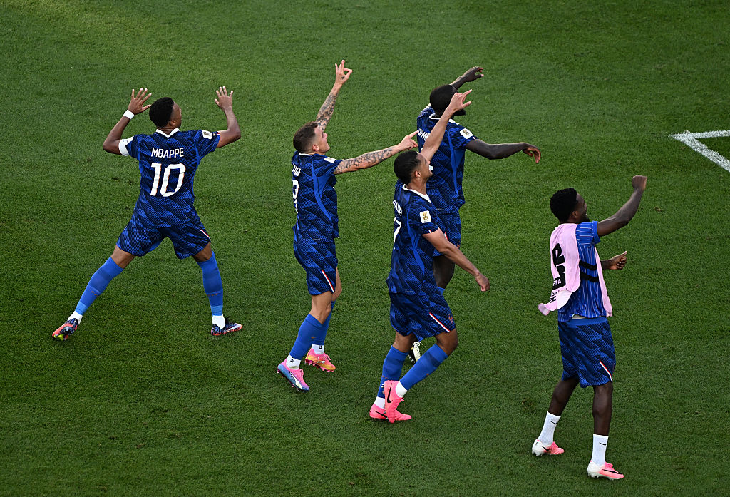 OptaJean's tweet photo. 5 - La France a remporté chacun de ses 5 matches à la Coupe du Monde 2026, signant 5 succès de rang sur un même tournoi majeur pour la 2e fois après l’EURO 1984.

Epopée. https://t.co/76fuwpnXi1