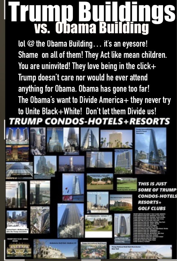 KimTruth45's tweet photo. @ObamaFoundation @BarackObama Ugliest Building in America!
#ObamaCenter
The only kind of Class you have is Class Z!
The World is laughing at you!
Try to get a refund on that pathetic so calked building.
Looks like a gas chamber! https://t.co/oS3rMHHAD2