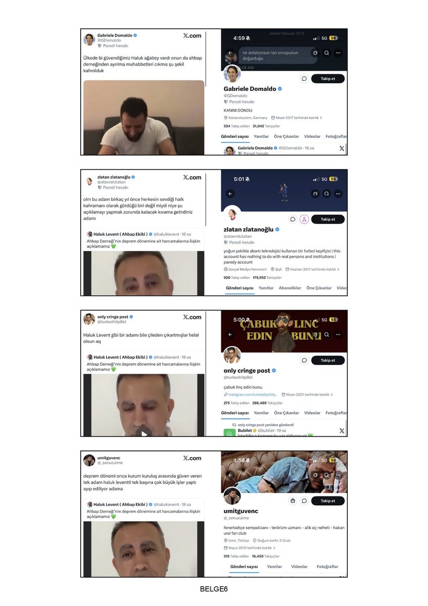 Aysun_YilmazE's tweet photo. Yapılan alıntılar ve yazılan metinler hep aynı kalıp ve algı üzerine… Bu ekip yeri geliyor bahis, yeri geliyor siyaset yazıyor. Hepsinin ortak yanı aynı ekibe dahil olmaları. Ahbap, deprem döneminde de bu ekibi çok farklı amaçlarla kullanmıştı. Bazı sildi ama ss’leri mevcut(2/2) https://t.co/cuEeISZtLy