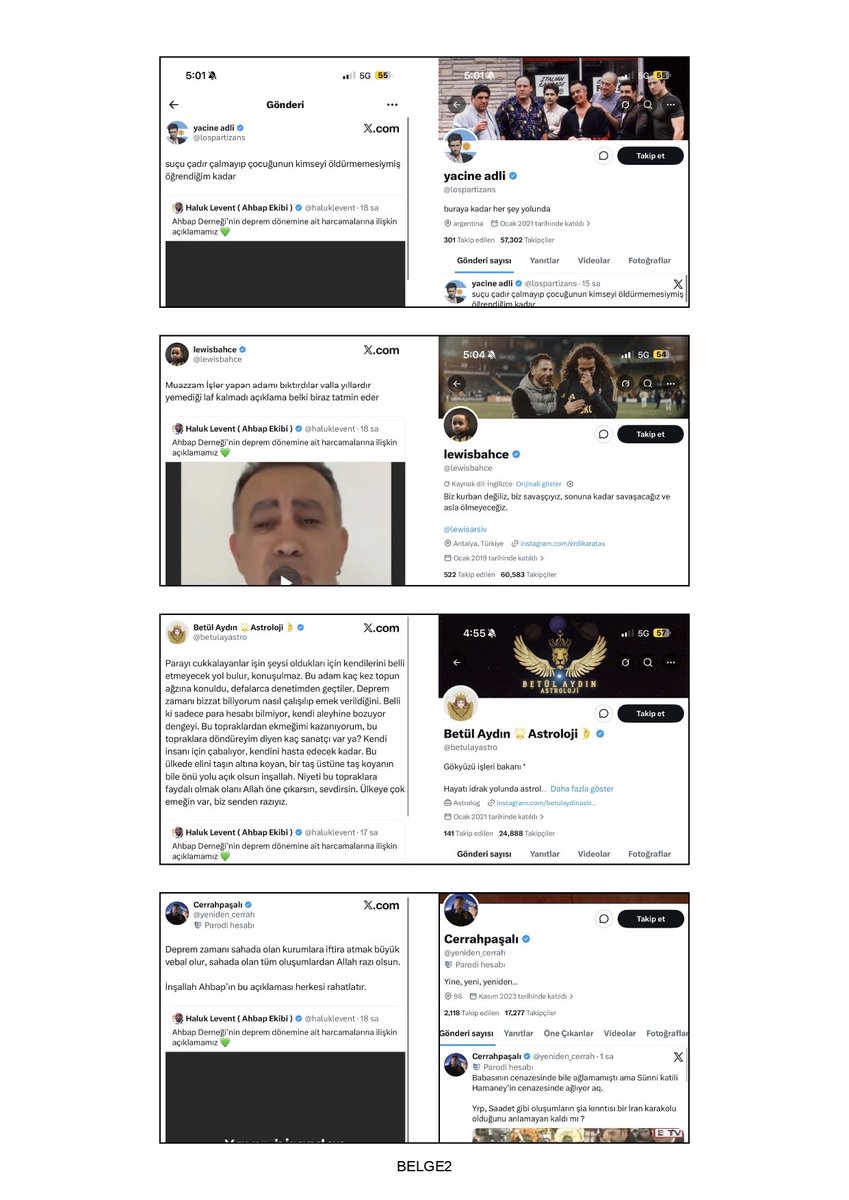 Aysun_YilmazE's tweet photo. Yapılan alıntılar ve yazılan metinler hep aynı kalıp ve algı üzerine… Bu ekip yeri geliyor bahis, yeri geliyor siyaset yazıyor. Hepsinin ortak yanı aynı ekibe dahil olmaları. Ahbap, deprem döneminde de bu ekibi çok farklı amaçlarla kullanmıştı. Bazı sildi ama ss’leri mevcut(2/2) https://t.co/cuEeISZtLy